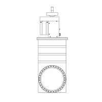 Шиберный затвор KYKY CCD-35B