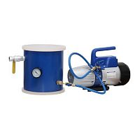 Вакуумная камера Militech D 377 H 400 c насосом 6D