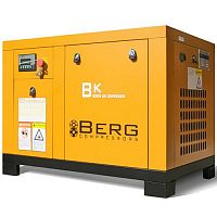 Компрессор BERG ВК-7,5Р-E/8 бар с ременным частотно-регулируемым приводом